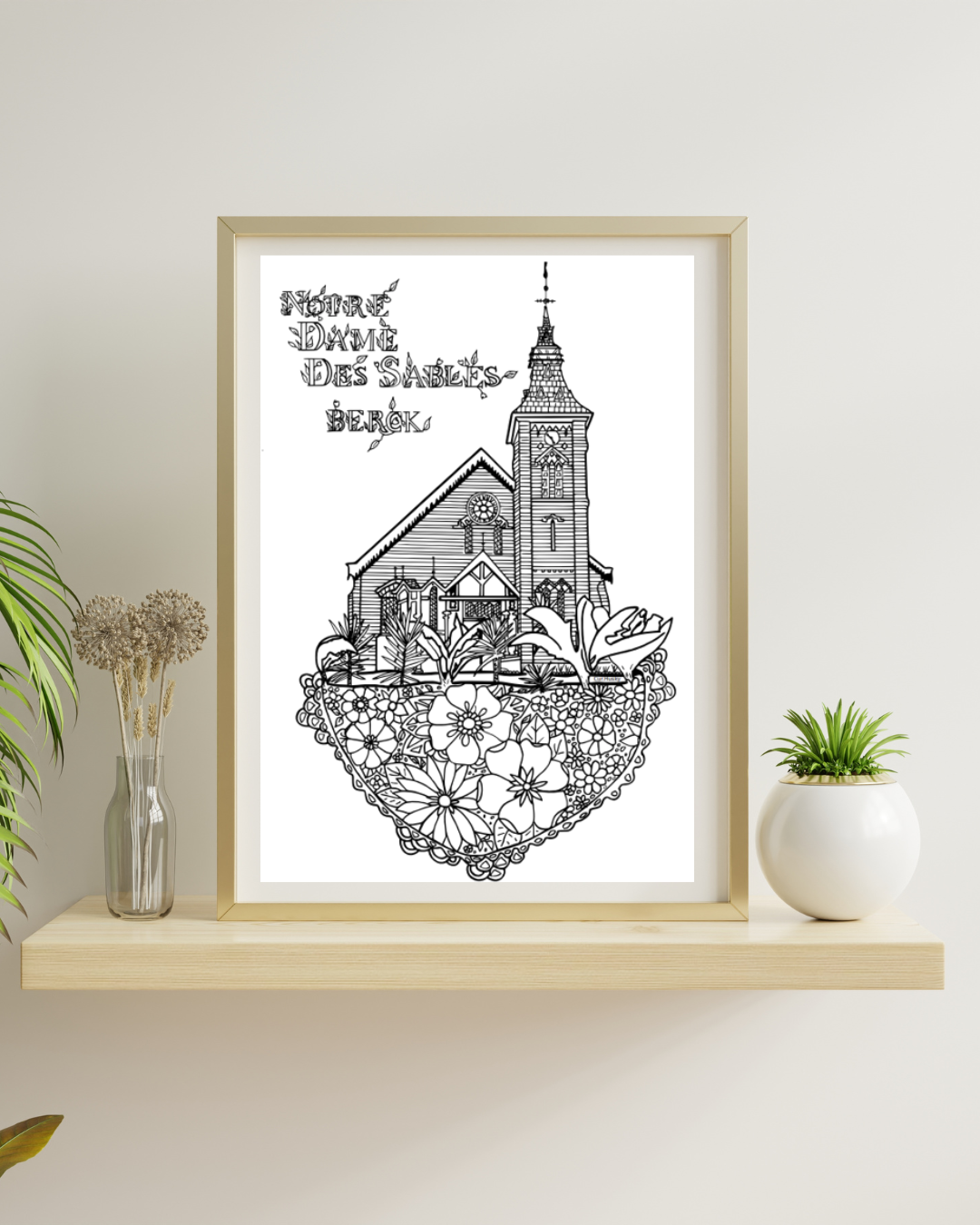 Illustration Berck - ND des Sables