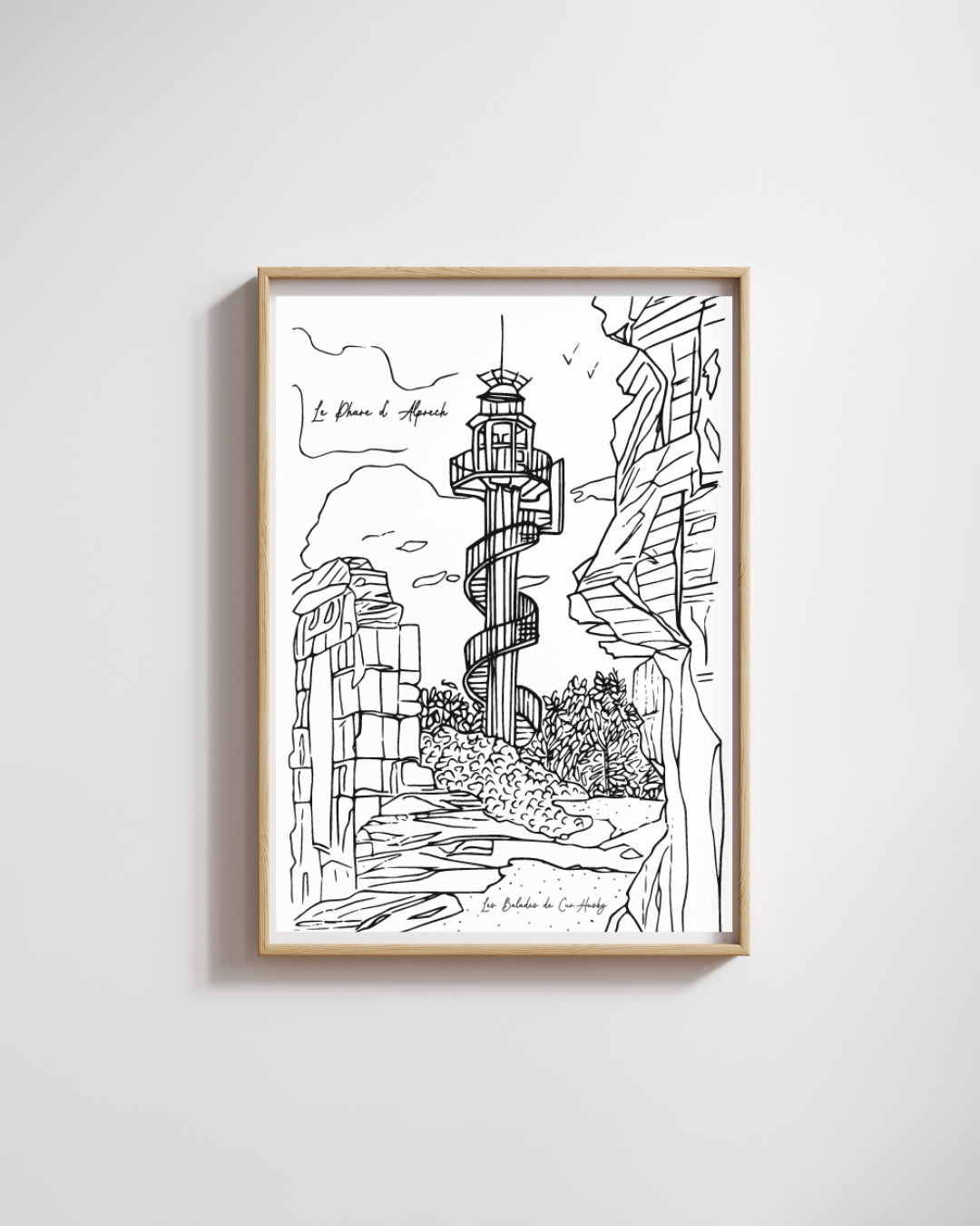 Carte Postale Phare d'Alprech - Le Portel
