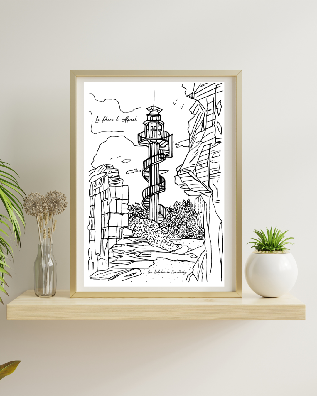 Illustration Phare d'Alprech - Le Portel