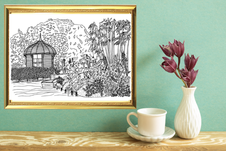 Illustration Amiens - Hortillonages